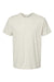 LAT 6901 Mens Fine Jersey Short Sleeve Crewneck T-Shirt Heather Natural Flat Front