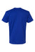 LAT 6901 Mens Fine Jersey Short Sleeve Crewneck T-Shirt Royal Blue Flat Back