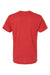 LAT 6901 Mens Fine Jersey Short Sleeve Crewneck T-Shirt Vintage Red Flat Back