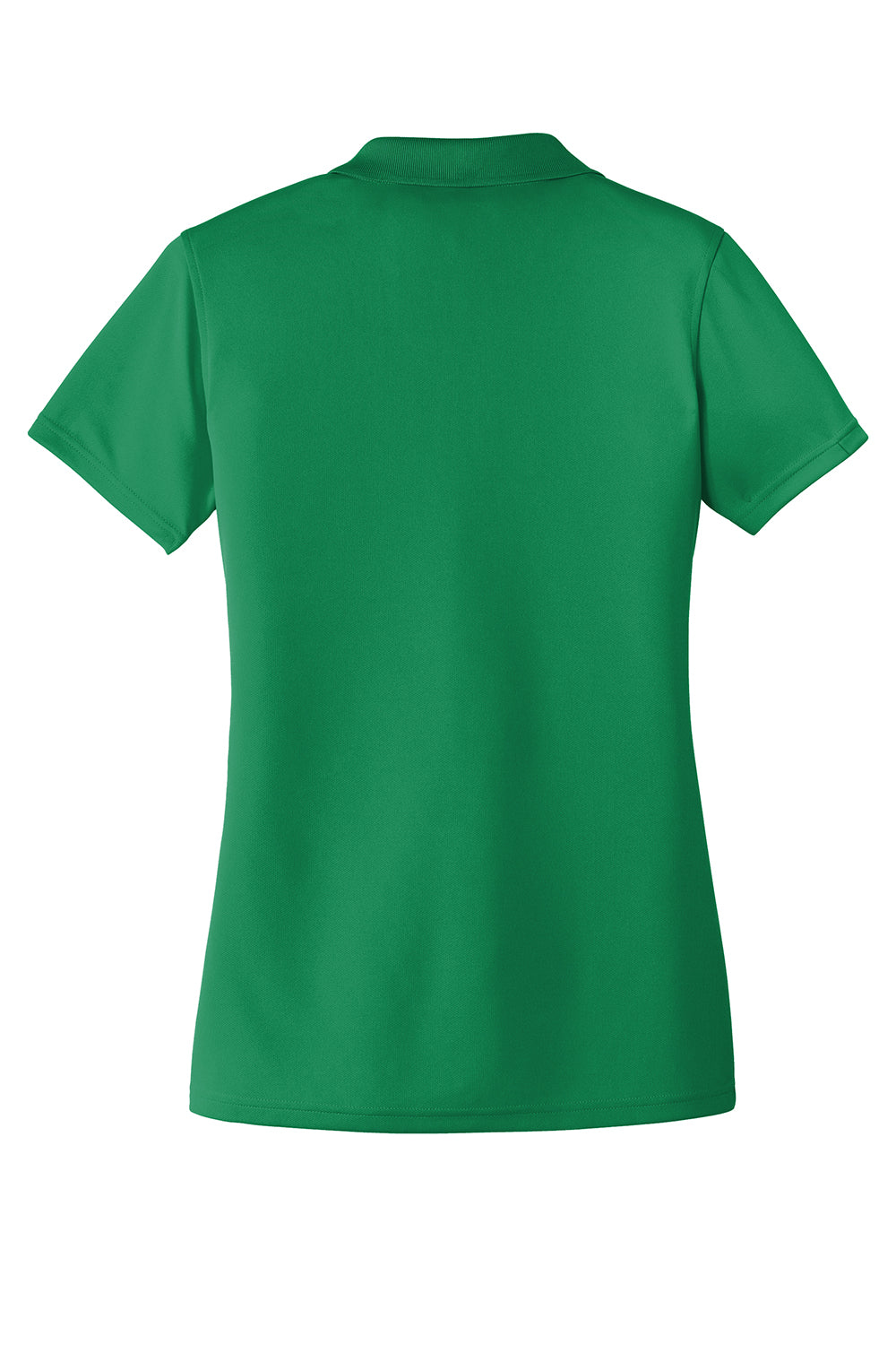 Port Authority LK110 Womens Dry Zone Moisture Wicking Short Sleeve Polo Shirt Bright Kelly Green Flat Back
