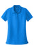 Port Authority LK110 Womens Dry Zone Moisture Wicking Short Sleeve Polo Shirt Coastal Blue Flat Front