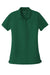 Port Authority LK110 Womens Dry Zone Moisture Wicking Short Sleeve Polo Shirt Deep Forest Green Flat Front