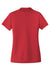 Port Authority LK110 Womens Dry Zone Moisture Wicking Short Sleeve Polo Shirt Rich Red Flat Back