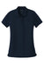 Port Authority LK110 Womens Dry Zone Moisture Wicking Short Sleeve Polo Shirt River Navy Blue Flat Front