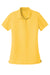 Port Authority LK110 Womens Dry Zone Moisture Wicking Short Sleeve Polo Shirt Sunburst Yellow Flat Front