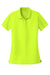 Port Authority LK110 Womens Dry Zone Moisture Wicking Short Sleeve Polo Shirt Safety Yellow Flat Front