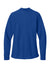 Port Authority LK200LS Womens Wearever Signature Pique Long Sleeve Polo Shirt True Royal Blue Flat Back