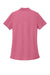 Port Authority LK200 Womens Wearever Signature Pique Short Sleeve Polo Shirt Awareness Pink Flat Back