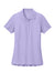 Port Authority LK200 Womens Wearever Signature Pique Short Sleeve Polo Shirt Bright Lavender Puprple Flat Front