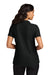 Port Authority LK200 Womens Wearever Signature Pique Short Sleeve Polo Shirt Deep Black Model Back