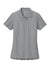 Port Authority LK200 Womens Wearever Signature Pique Short Sleeve Polo Shirt Gusty Grey Flat Front