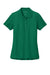 Port Authority LK200 Womens Wearever Signature Pique Short Sleeve Polo Shirt Kelly Green Flat Front