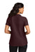 Port Authority LK200 Womens Wearever Signature Pique Short Sleeve Polo Shirt Maroon Model Back
