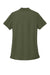 Port Authority LK200 Womens Wearever Signature Pique Short Sleeve Polo Shirt Olive Drab Green Flat Back