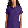 Port Authority Womens Wearever Signature Pique Short Sleeve Polo Shirt - Prism Purple - COMING SOON