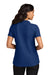 Port Authority LK200 Womens Wearever Signature Pique Short Sleeve Polo Shirt Royal Blue Model Back