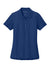 Port Authority LK200 Womens Wearever Signature Pique Short Sleeve Polo Shirt Royal Blue Flat Front