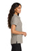 Port Authority LK200 Womens Wearever Signature Pique Short Sleeve Polo Shirt Sahara Model Side