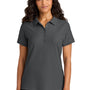 Port Authority Womens Wearever Signature Pique Short Sleeve Polo Shirt - Storm Grey - COMING SOON