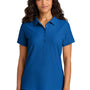 Port Authority Womens Wearever Signature Pique Short Sleeve Polo Shirt - Strong Blue - COMING SOON