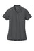 Port Authority LK200 Womens Wearever Signature Pique Short Sleeve Polo Shirt Storm Grey Flat Front