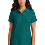 Port Authority Womens Wearever Signature Pique Short Sleeve Polo Shirt - Teal Green - COMING SOON