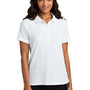 Port Authority Womens Wearever Signature Pique Short Sleeve Polo Shirt - White - COMING SOON