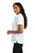Port Authority LK200 Womens Wearever Signature Pique Short Sleeve Polo Shirt White Model Side