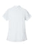 Port Authority LK200 Womens Wearever Signature Pique Short Sleeve Polo Shirt White Flat Back