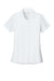 Port Authority LK200 Womens Wearever Signature Pique Short Sleeve Polo Shirt White Flat Front