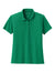Port Authority LK240 Womens Wearever Moisture Wicking Pique Short Sleeve Polo Shirt Bright Kelly Green Flat Front