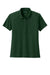 Port Authority LK240 Womens Wearever Moisture Wicking Pique Short Sleeve Polo Shirt Deep Forest Green Flat Front
