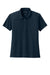 Port Authority LK240 Womens Wearever Moisture Wicking Pique Short Sleeve Polo Shirt River Navy Blue Flat Front