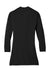 Port Authority LK5434 Womens Concept Long Sleeve Cardigan Sweater w/ Pockets Black Flat Back