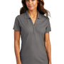 Port Authority Womens EZPerformance Moisture Wicking Short Sleeve Polo Shirt - Sterling Grey