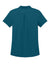 Port Authority LK620 Womens Plaited Pique Short Sleeve Polo Shirt Moroccan Blue Flat Back