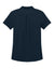 Port Authority LK620 Womens Plaited Pique Short Sleeve Polo Shirt Night Navy Blue Flat Back