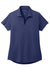 Port Authority LK683 Womens City Easy Care Moisture Wicking Short Sleeve Polo Shirt River Navy Blue Flat Front