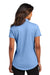 Port Authority LK683 Womens City Easy Care Moisture Wicking Short Sleeve Polo Shirt Swiss Blue Model Back
