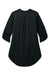 Port Authority LK6840 Womens City Easy Care Moisture Wicking 3/4 Sleeve Tunic Black Flat Back