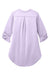 Port Authority LK6840 Womens City Easy Care Moisture Wicking 3/4 Sleeve Tunic Bright Lavender Purple Flat Back