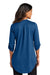 Port Authority LK6840 Womens City Easy Care Moisture Wicking 3/4 Sleeve Tunic True Blue Model Back