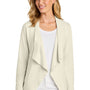 Port Authority Womens Breakwater Open Front Long Sleeve Cardigan Sweater w/ Pockets - Parchment