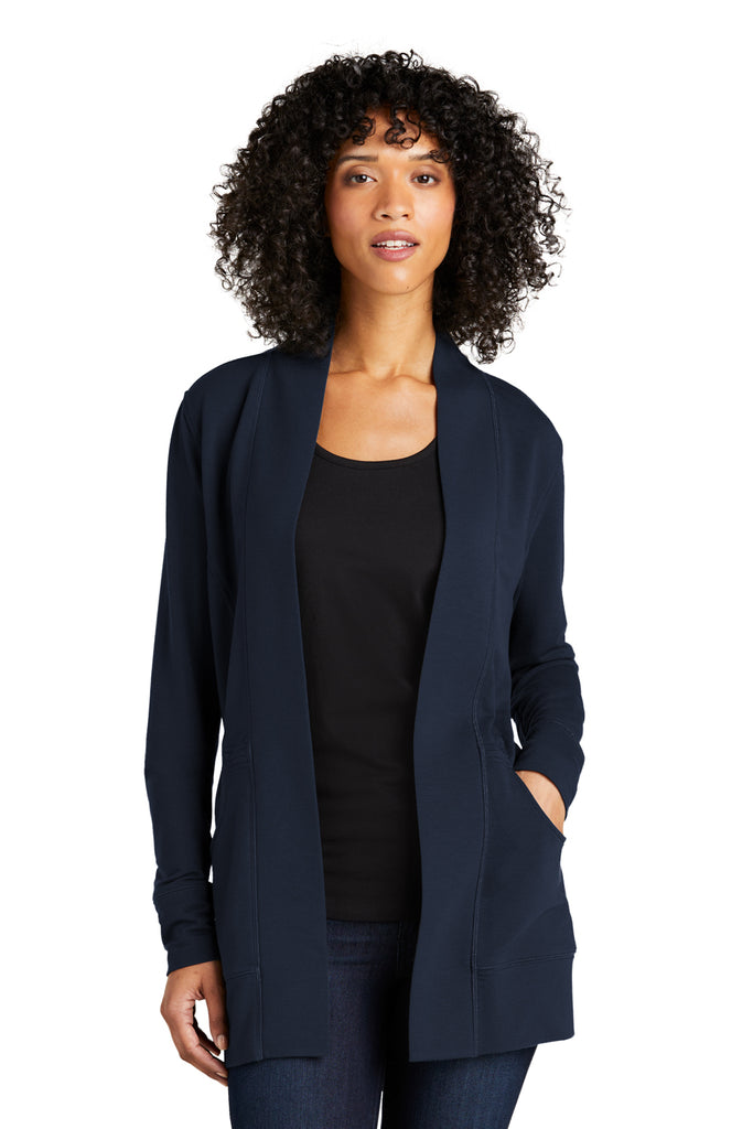 Port Authority LK825 Womens River Navy Blue Microterry Snag