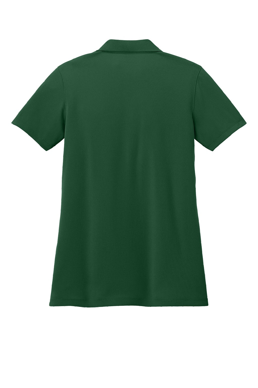 Port Authority LK845 Womens Dry Zone Moisture Wicking Short Sleeve Polo Shirt Hunter Green Flat Back