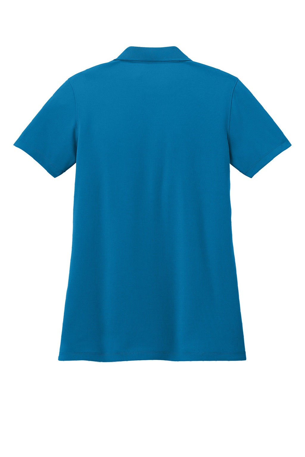 Port Authority LK845 Womens Dry Zone Moisture Wicking Short Sleeve Polo Shirt Imperial Blue Flat Back