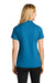 Port Authority LK845 Womens Dry Zone Moisture Wicking Short Sleeve Polo Shirt Imperial Blue Model Back