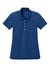 Port Authority LK845 Womens Dry Zone Moisture Wicking Short Sleeve Polo Shirt Royal Blue Flat Front