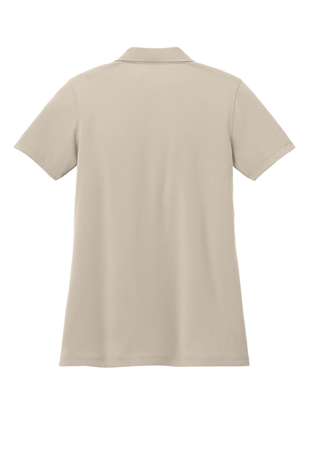 Port Authority LK845 Womens Dry Zone Moisture Wicking Short Sleeve Polo Shirt Sahara Brown Flat Back