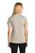 Port Authority LK845 Womens Dry Zone Moisture Wicking Short Sleeve Polo Shirt Sahara Brown Model Back